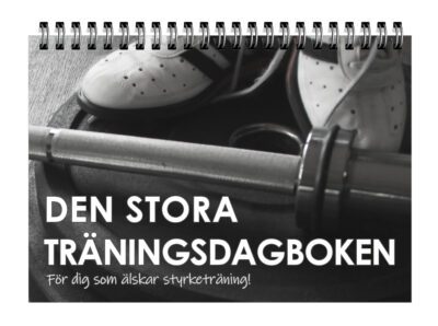 Den STORA Träningsdagboken, omslag