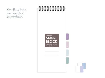 Skiss-Block för banor, omslag