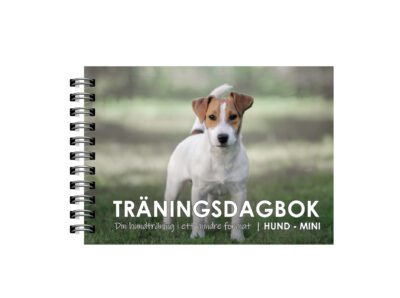 Träningsdagbok Hund - MINI, omslag