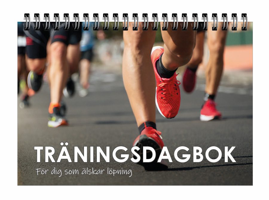 Träningsdagbok för löpare omslagsbild
